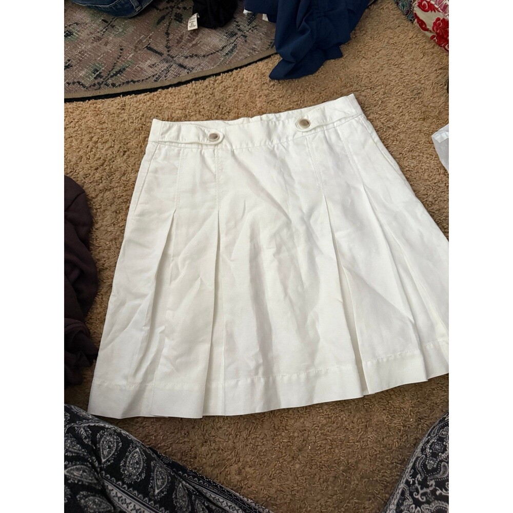 Jcrew Women's White Skirt